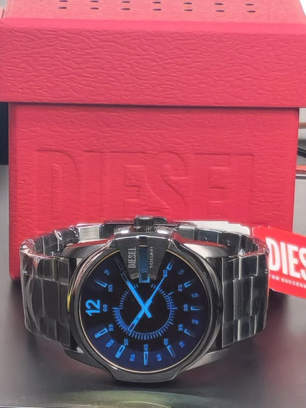 DIESEL Master Chief chronograph gunmetal-tone watch (DZ-1965)